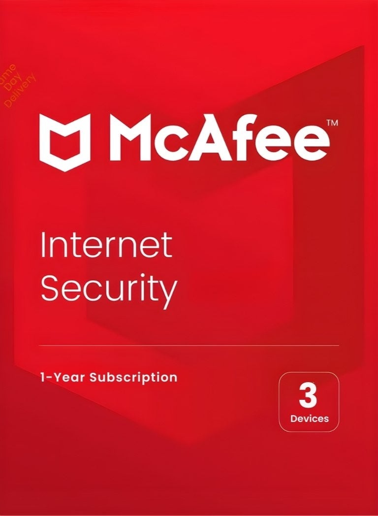 ماكافي مكافي أمن الإنترنت 3 جهاز 1 سنة التسليم الرقمي - Image 1